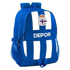 Mokyklinė kuprinė R. C. Deportivo de La Coruña kaina ir informacija | Kuprinės mokyklai, sportiniai maišeliai | pigu.lt
