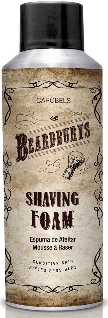 Skutimosi putos Beardburys Shaving Foam, 200ml цена и информация | Skutimosi priemonės ir kosmetika | pigu.lt