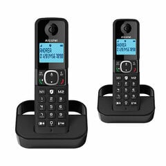 Belaidis telefonas Alcatel F860 DUO Juoda kaina ir informacija | Stacionarūs telefonai | pigu.lt