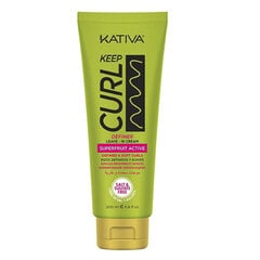 Крем для укладки локонов Kativa Keep Curl (200 мл) цена и информация | Средства для укладки волос | pigu.lt