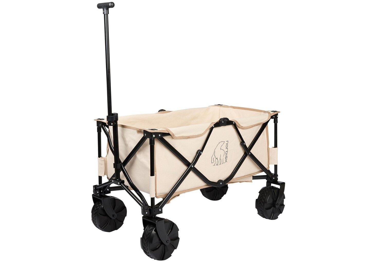 Kelioninis vežimėlis Nordisk Cotton Canvas kaina ir informacija | Lagaminai, kelioniniai krepšiai | pigu.lt