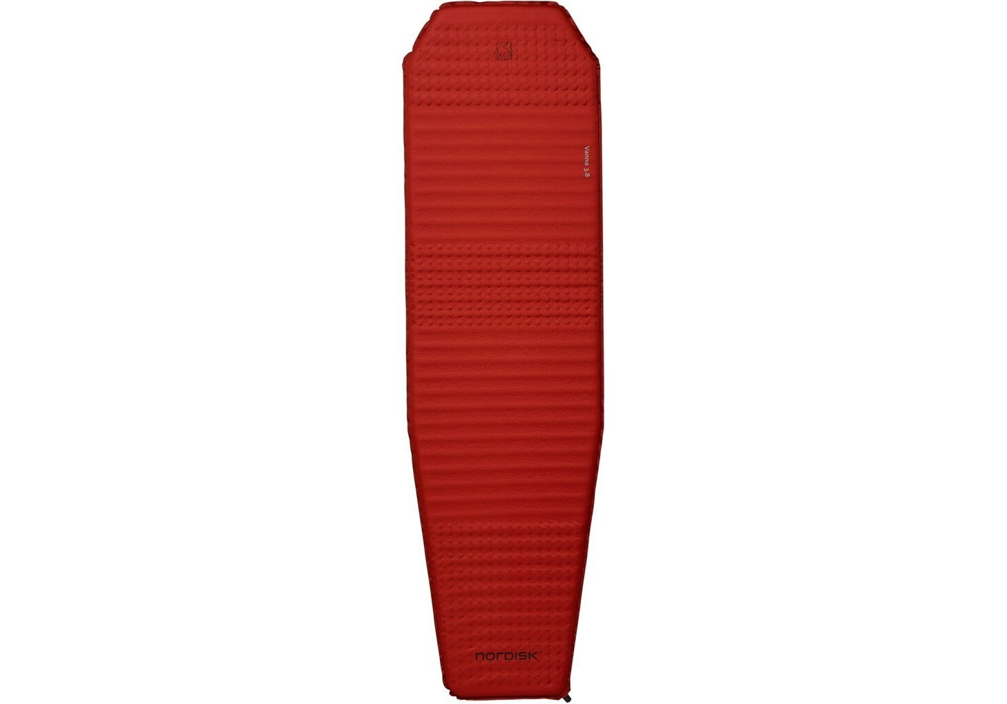 Saivaime pripučiamas čiužinys Nordisk Vanna 3.8, viengulis, 183x51 cm, raudonas kaina ir informacija | Pripučiami čiužiniai ir baldai | pigu.lt
