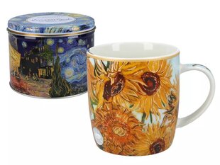 Carmani puodelis Van Gogh Saulėgrąžos, 450 ml цена и информация | Стаканы, фужеры, кувшины | pigu.lt