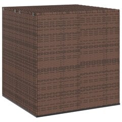 vida XL sodo dėžė, ruda, 100 x 97,5 x 104 cm. kaina ir informacija | Komposto dėžės, lauko konteineriai | pigu.lt