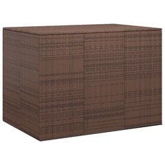 vida XL sodo dėžė, ruda, 145 x 100 x 103 cm. kaina ir informacija | Komposto dėžės, lauko konteineriai | pigu.lt