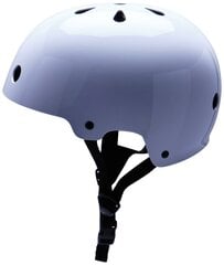 Скейт-шлем Family Adjustable Skate, размер S, белый цена и информация | Шлемы | pigu.lt