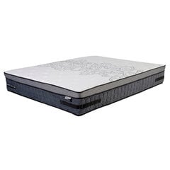 Кровать SANDRA 160x200 cм, с матрасом HARMONY DELUX, светло-коричневая цена и информация | Кровати | pigu.lt