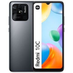 Xiaomi Redmi 10C 4/128GB Dual SIM Graphite Gray MZB0B2ZEU цена и информация | Мобильные телефоны | pigu.lt