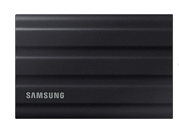 Samsung SSD T7 Shield 2TB, Juoda (MU-PE2T0S/EU) цена и информация | Išoriniai kietieji diskai (SSD, HDD) | pigu.lt