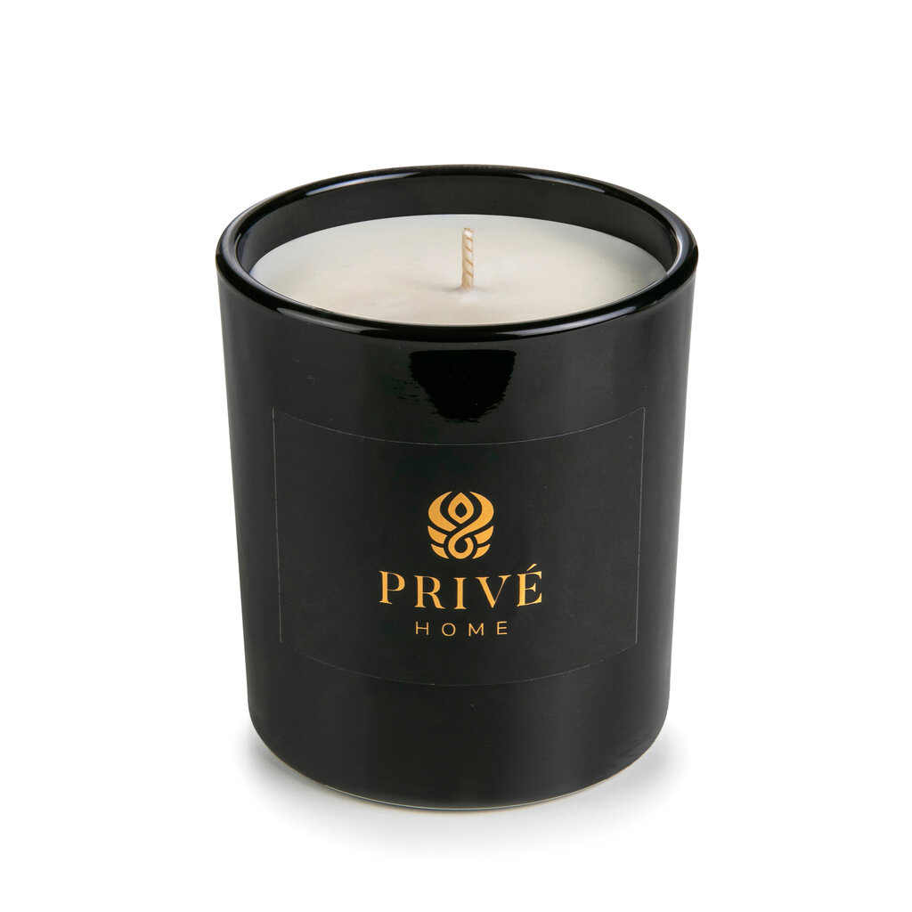 Kvapioji žvakė - Black Wood 280 g kaina ir informacija | Žvakės, Žvakidės | pigu.lt