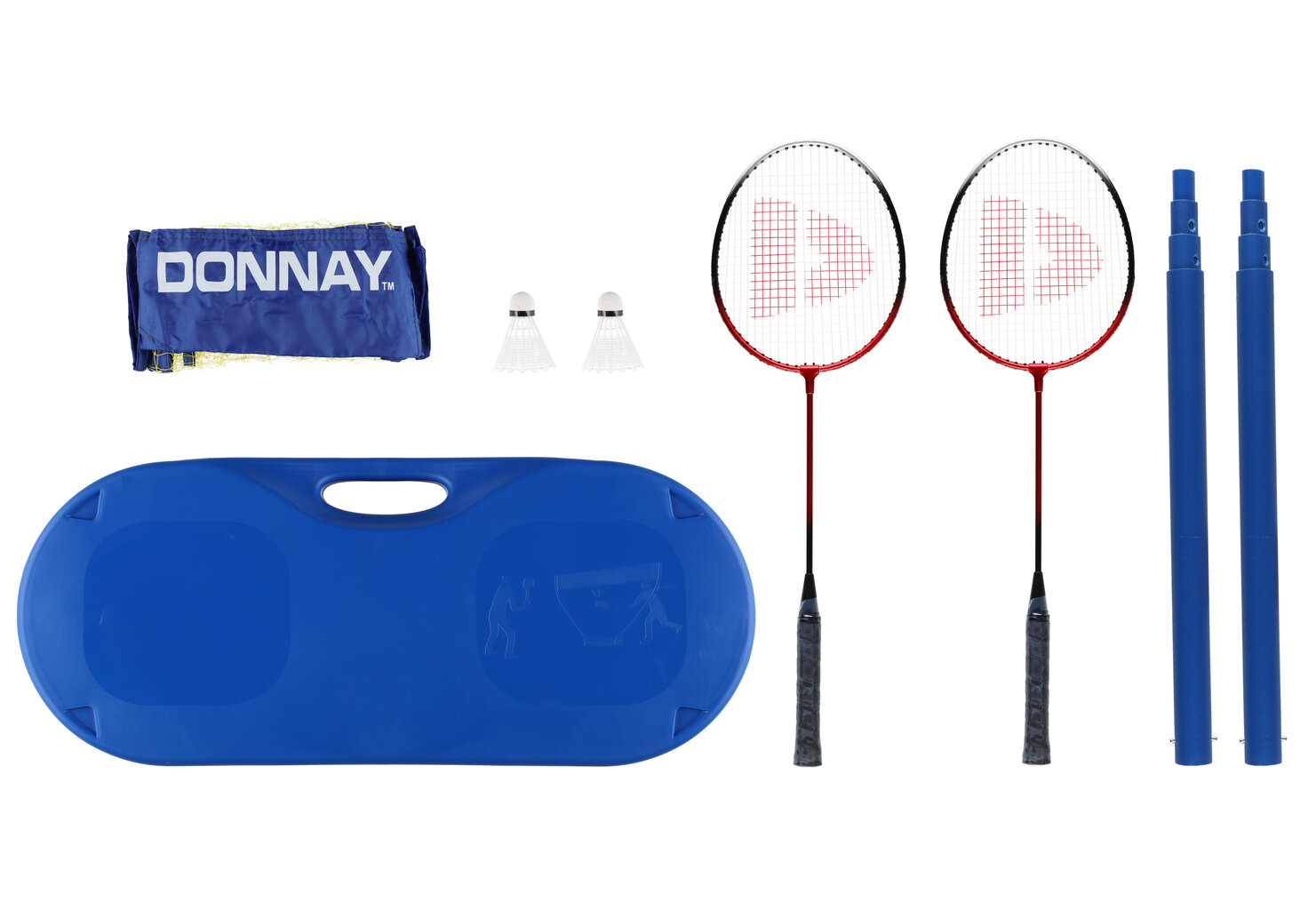 Badmintono rinkinys Donnay 613870 цена и информация | Badmintonas | pigu.lt