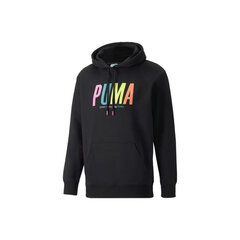 Džemperis vyrams Puma Swxp Graphic Hoodie, juodas kaina ir informacija | Sportinė apranga vyrams | pigu.lt