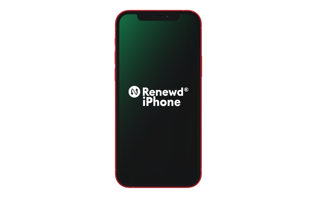 Renewd® iPhone 12 64GB Red цена и информация | Mobilieji telefonai | pigu.lt