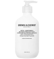 Detoksikuojantis plaukų kondicionierius Grown Alchemist, 500 ml kaina ir informacija | Balzamai, kondicionieriai | pigu.lt