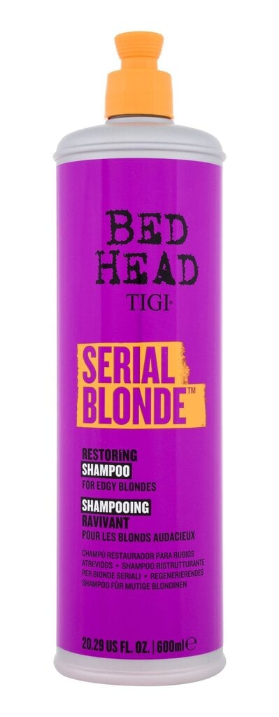 Šampūnas šviesiems plaukams Tigi Bed Head Serial Blonde 600 ml kaina ir informacija | Šampūnai | pigu.lt