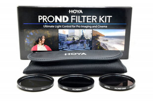 Hoya набор фильтров PRO ND 8/64/1000 72 мм цена и информация | Фильтры для объективов | pigu.lt