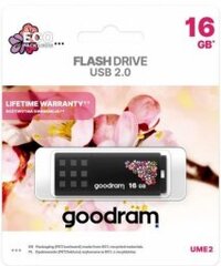 USB laikmena Goodram UME2-0160K0R11-SP kaina ir informacija | Goodram Duomenų laikmenos | pigu.lt