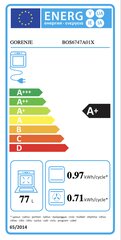 Gorenje BOS6747A01X цена и информация | Духовки | pigu.lt