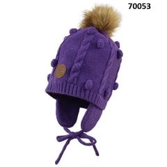 Kepurė vaikams Huppa Macy 83570000*70053, violetinė kaina ir informacija | Kepurės, pirštinės, šalikai mergaitėms | pigu.lt