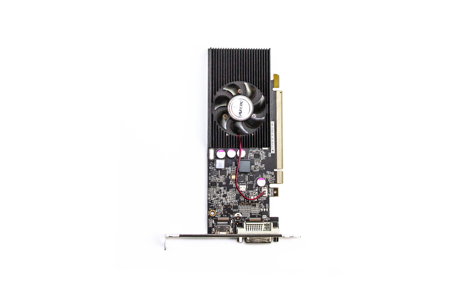 Vaizdo plokštė AFOX Geforce GT1030 2GB GDDR5 64Bit DVI HDMI LP Single Fan L7 AF1030-2048D5L7 kaina ir informacija | Vaizdo plokštės (GPU) | pigu.lt