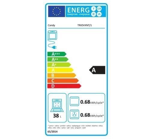 Candy TRIOVWNT/1 kaina ir informacija | Elektrinės viryklės | pigu.lt