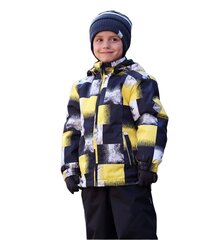 Комплект для мальчика 100 г /40 г, Huppa Yoko 41190014*12102, желтый/черный 4741632071261 цена и информация | Куртка для мальчика | pigu.lt
