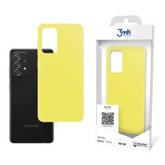 3mk Matt Case, skirtas Samsung Galaxy A52 4G/5G A52s 5G, geltonas kaina ir informacija | Telefono dėklai | pigu.lt