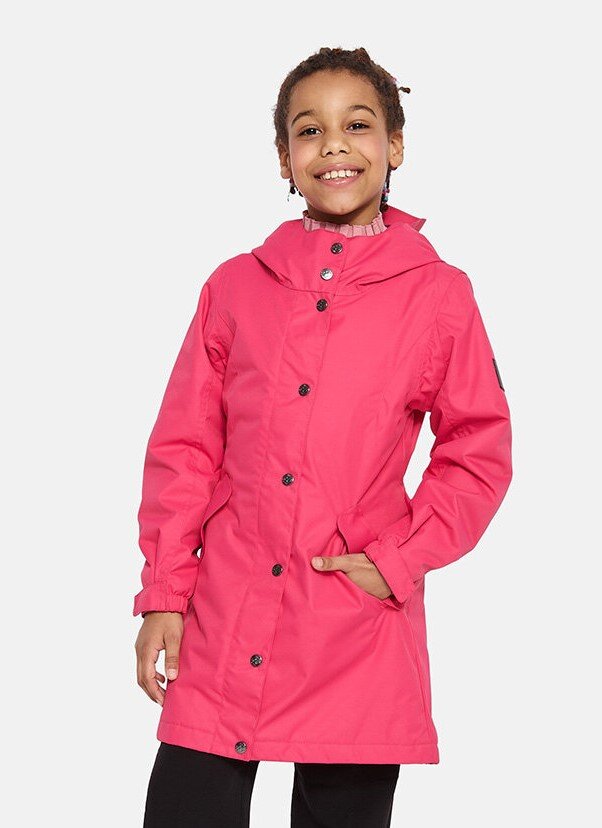 Huppa mergaičių pašiltinta pavasario-rudens parka JANELLE 1, fuksijos spalvos kaina ir informacija | Striukės, paltai mergaitėms | pigu.lt