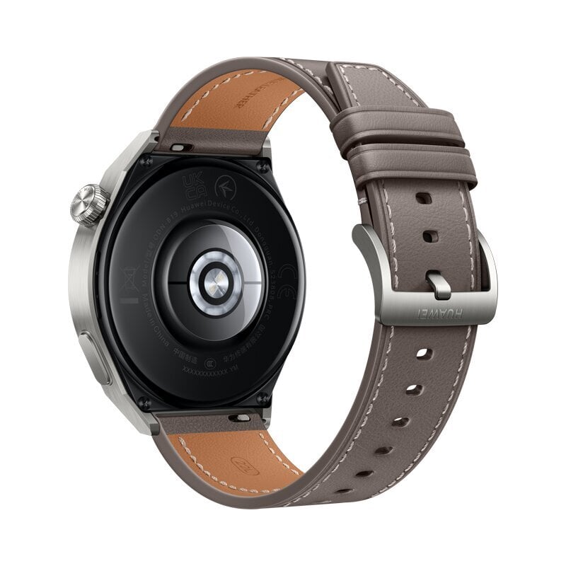 Huawei Watch GT 3 Pro Titanium Gray Leather цена и информация | Išmanieji laikrodžiai (smartwatch) | pigu.lt