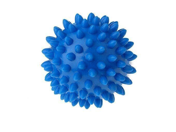 Masažinis kamuoliukas, mėlynas, 6.6 cm цена и информация | Masažo reikmenys | pigu.lt