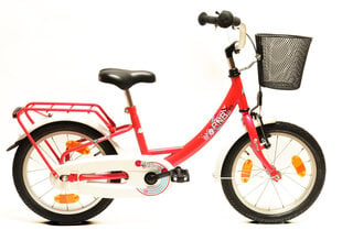 Vaikiškas dviratis Baltik Vairas R26 RBN U Mono Kapoen, 16", 2019, raudonas kaina ir informacija | Dviračiai | pigu.lt