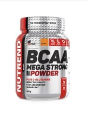 Nutrend Bcaa Mega Strong Powder, 500 g цена и информация | Аминокислоты | pigu.lt