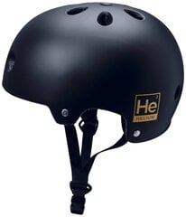 Шлем Alk13 Helium V2 Skate, черный / золотой цена и информация | Шлемы | pigu.lt