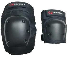 Kelių ir alkūnių apsaugos Reversal Skate Pads 2-pack, S dydis, Juodos kaina ir informacija | Apsaugos | pigu.lt