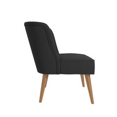Кресло Novogratz Brittany, темно-серое цена и информация | Кресла в гостиную | pigu.lt