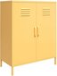 Spintelė Novogratz Cache, geltona, 101.50 cm kaina ir informacija | Svetainės spintelės | pigu.lt