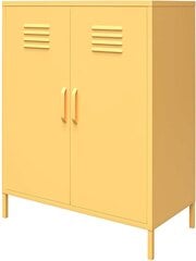 Шкафчик Novogratz Cache, желтый, 101.50 см цена и информация | Шкафчики в гостиную | pigu.lt