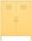 Spintelė Novogratz Cache, geltona, 101.50 cm kaina ir informacija | Svetainės spintelės | pigu.lt