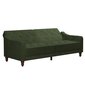 Sofa Novogratz Vintage Tufted, žalia kaina ir informacija | Sofos | pigu.lt