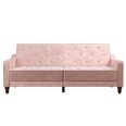 Sofa Novogratz Vintage Tufted, rožinė