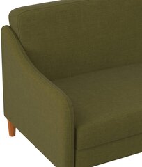 Sofa DHP Jasper Coil, žalia kaina ir informacija | Sofos | pigu.lt