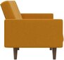 Sofa DHP Paxson, geltona kaina ir informacija | Sofos | pigu.lt