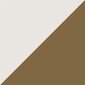Pastatoma lentyna CosmoLiving by Cosmopolitan Camila, balta/auksinė kaina ir informacija | Lentynos | pigu.lt
