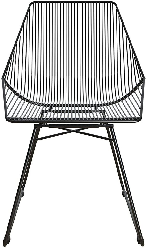 Valgomojo kėdė CosmoLiving by Cosmopolitan Ellis Accent, juoda kaina ir informacija | Virtuvės ir valgomojo kėdės | pigu.lt