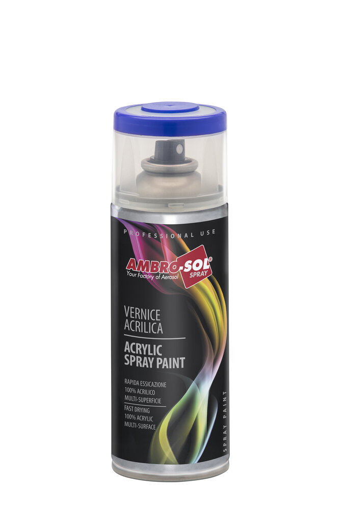Akriliniai purškiami dažai V400RAL7016 antracito spalva, 400 ml kaina ir informacija | Dažai | pigu.lt