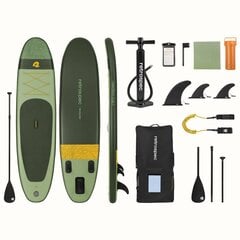 Надувная доска для весла Retrospec Weekender SL 10 ', Wild Spurce цена и информация | SUP доски, водные лыжи, водные аттракционы | pigu.lt