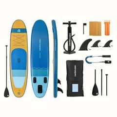 Надувная доска для весла Retrospec Weekender SL 10 ', цвет морской синий цена и информация | SUP доски, водные лыжи, водные аттракционы | pigu.lt