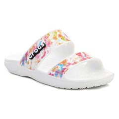 Тапки Crocs™ Classic Tie Dye Graphic Sandal цена и информация | Тапочки женские | pigu.lt