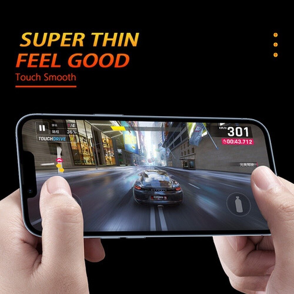 Ekrano apsauga Bestsuit Flexible Hybrid Glass 5D, skirta iPhone 7 / 8 / SE 2020 4,7 colio, balta kaina ir informacija | Apsauginės plėvelės telefonams | pigu.lt