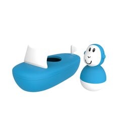 Игрушки для ванной Matchstick Monkey Bathtime, 2 шт., синие, от 12 месяцев, MM-B-BSG-002 цена и информация | Игрушки для малышей | pigu.lt